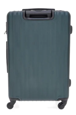 Trolley grande verde rigido con ruote multidirezionali 2T2L 175/G