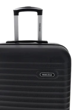 Trolley medio nero rigido Prima riga Pr194/m