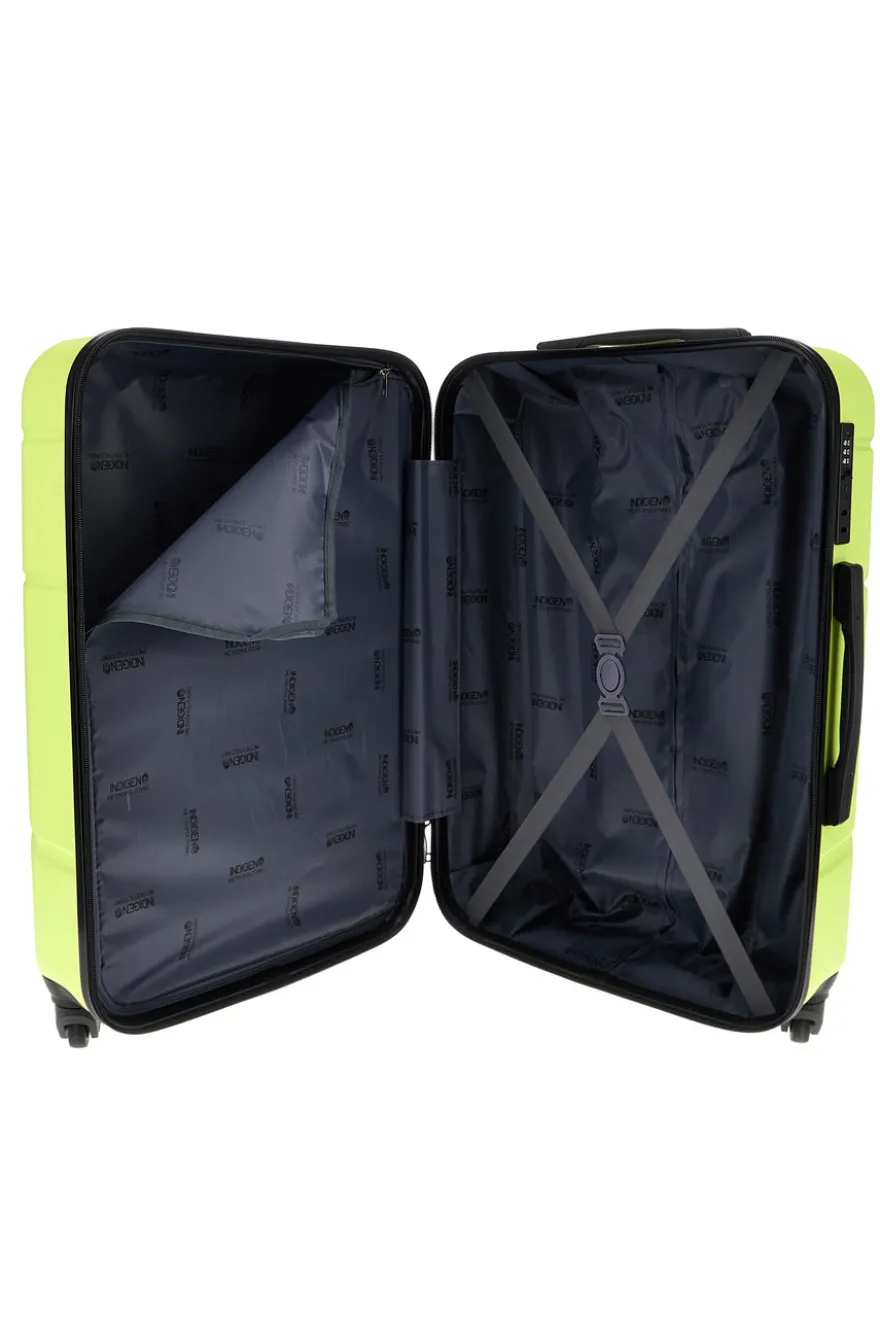 Trolley medium lime starr mit TSA-Schloss Indigeno Metropolitano 181/m
