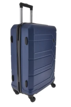 Trolley piccolo blu rigido 4 ruote Indigeno INDIGENO179/P