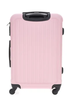 Trolley rigido rosa con chiusura TSA Indigeno 139/P