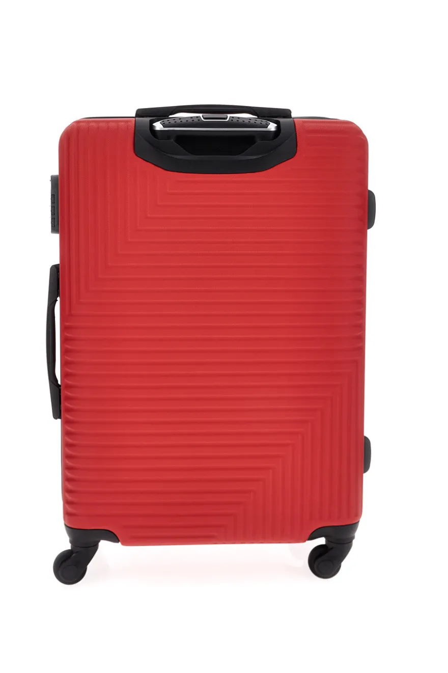 Trolley Valigia media rossa Prima Riga PR171M