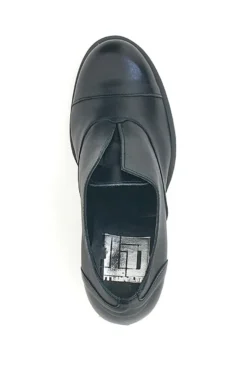 Tronchetto nero in vera pelle Made in Italy PITTARELLO ELITE 108