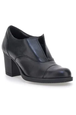 Tronchetto nero in vera pelle Made in Italy PITTARELLO ELITE 108