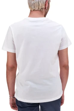 T-Shirt Bianca con Stampa No Limits 049S24