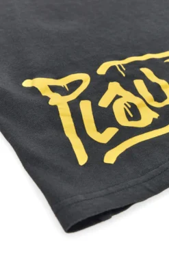 T-Shirt Nera Con Smile PITT KIDS PT-K-T-7017