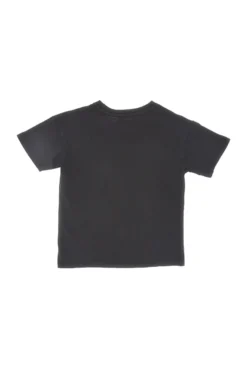 T-shirt Nera Con Stampa sul Petto Pitt Kids PT-K-T-7025