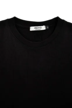 T-shirt nera girocollo a maniche corte Boardman ALPHA10