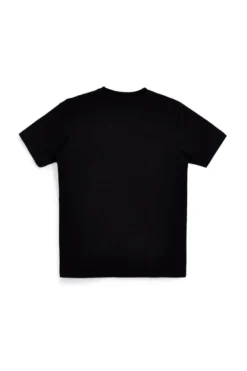 T-shirt nera in cotone con logo Abarth 01