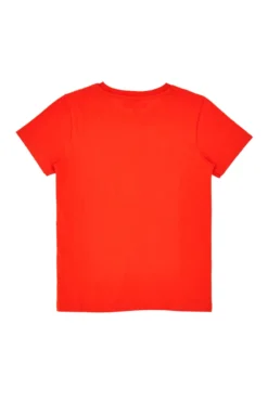 T-Shirt Rossa con Lampo Stampato Pitt Kids PT-B-T-05029