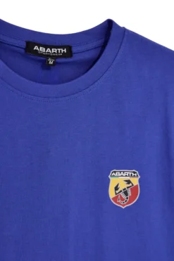 T-shirt royal con logo ricamato Abarth ABARTH01