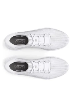 Under Armour Charged Speed Swift Weiße Laufschuhe