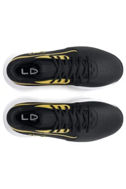 Under Armour Lockdown 7 Basketballschuhe in Schwarz und Gold