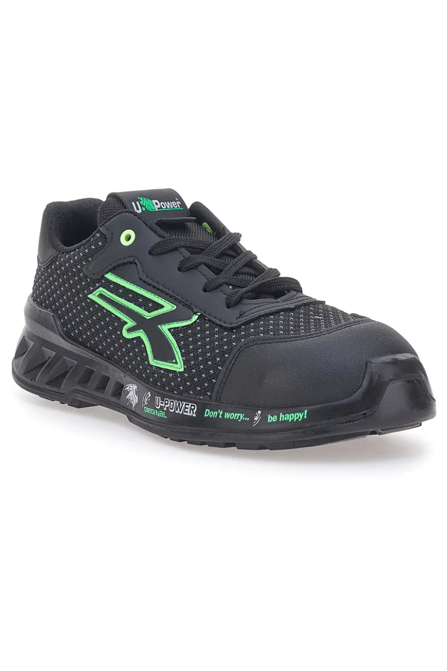 U.Power Steve ESD S3S CI FO SR Low Leichte schwarze Sicherheitsschuhe