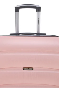 Valigia rigida rosa media Prima riga PR165/M
