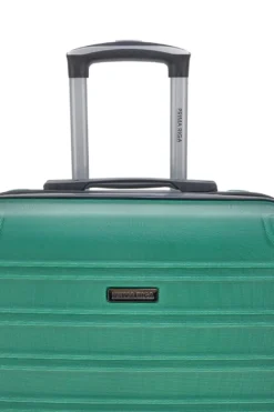 Valigia rigida verde da cabina con ruote girevoli Prima riga PR167/P