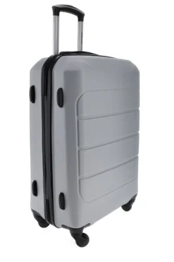 Valigia trolley cabina argento con scocca rigida Prima Riga PR173/P