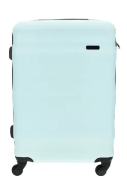 Valigia trolley grande azzurra rigida 4 ruote Prima riga PR168/G