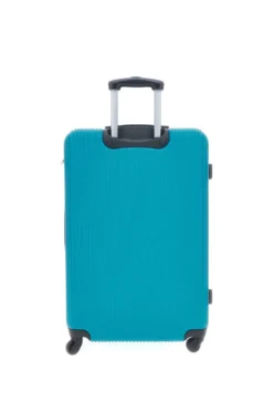 Valigia trolley grande turchese rigida 4 ruote Indigeno INDIGENO182/G
