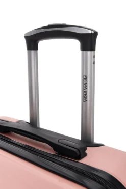 Valigia Trolley piccolo rosa 4 ruote multidirezionali Prima Riga PR172P