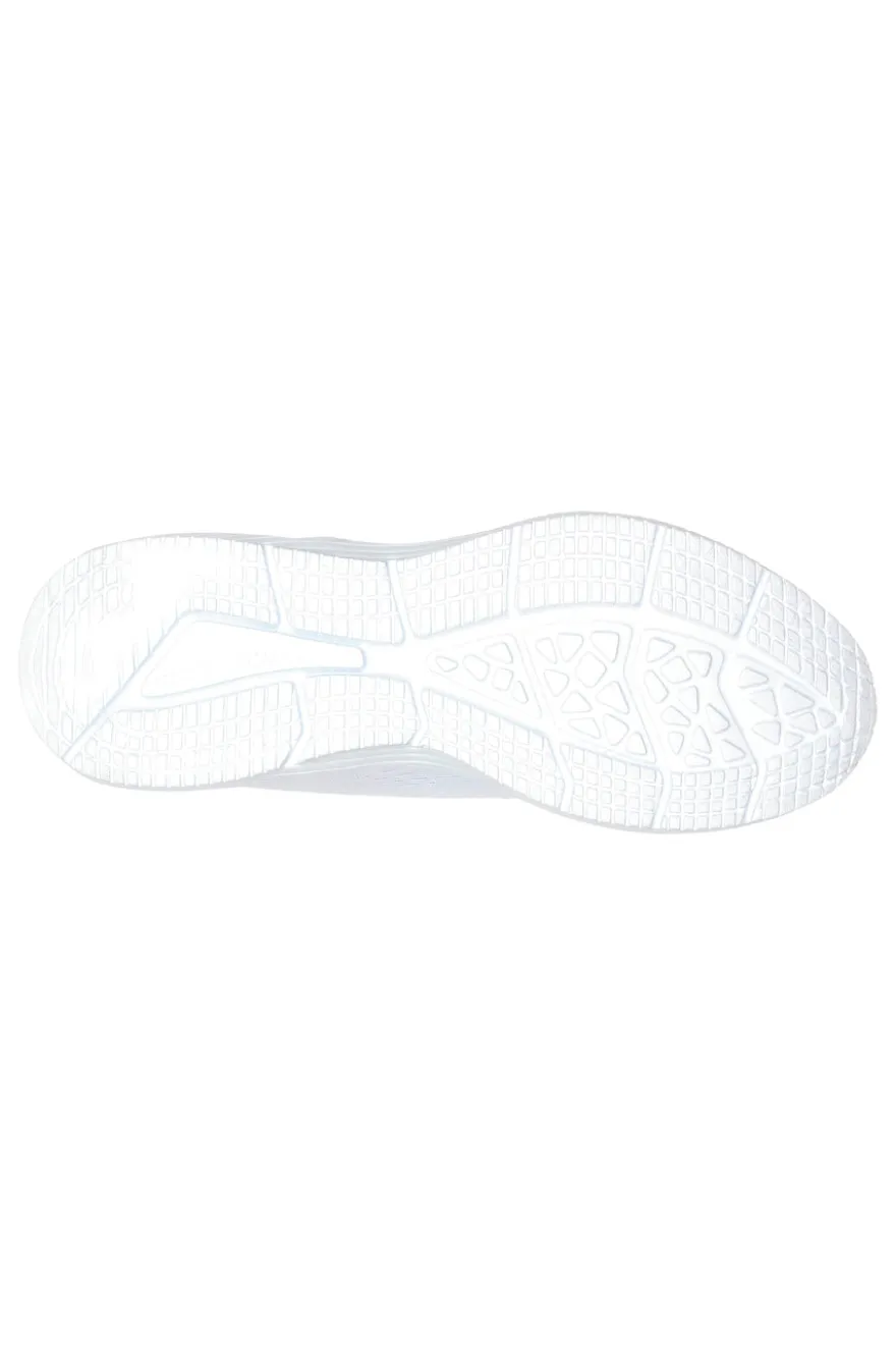 Weiße Fitnessschuhe Skechers Dyna-Air