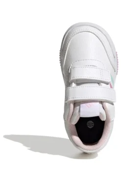 Weiße Lauflernschuhe mit bunten Details ADIDAS Tensaur Sport 2.0 CF I