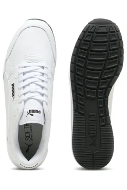 Weiße Ledersneakers Puma ST Runner v4 L