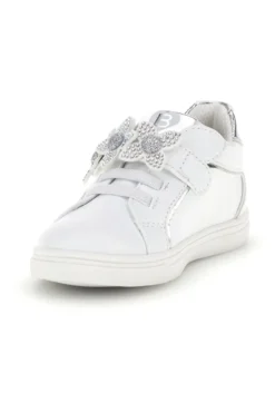 Weiße Schuhe mit Blumen und Riemen Laura Biagiotti AG1785116892
