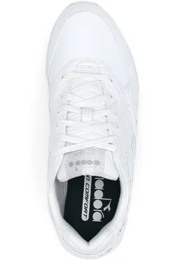 Weiße Sneakers glatte Oberseite Diadora N.92 L