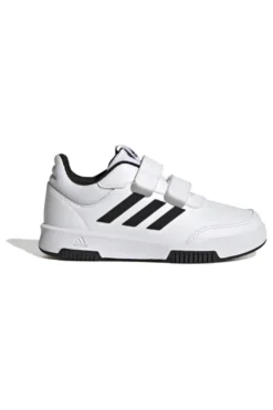 Weiße Sneakers mit Klettverschlüssen Adidas Tensaur Hook and Loop