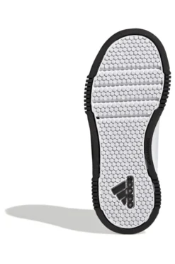 Weiße Sneakers mit Klettverschlüssen Adidas Tensaur Hook and Loop