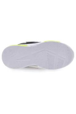 Weiße Sneakers mit Lichtern und blauen und grünen Details CHAMPION WAVE B PS