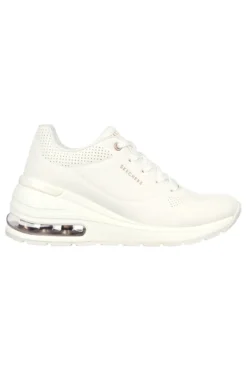 Weiße Sneakers mit Memory-Schaum Skechers Million Air Elevated Air