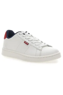 Weiße Sneakers mit roten und blauen Details LEVI'S BELL JR