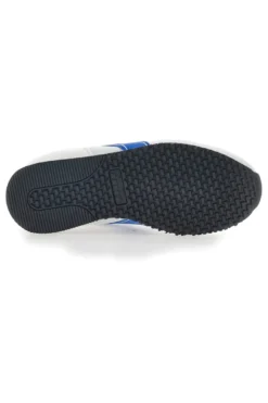 Weiße Turnschuhe mit blauem Diadora Skyler Athletic Frieze