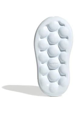 Weiße Turnschuhe mit Klettverschluss-Rips Adidas Grand Court 2 Cf I