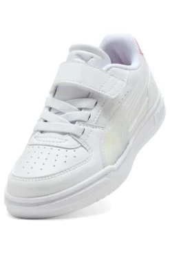 Weiße Turnschuhe mit Riemen und Schnürsenkeln Puma Caven III Holo 2.0 AC+ PS
