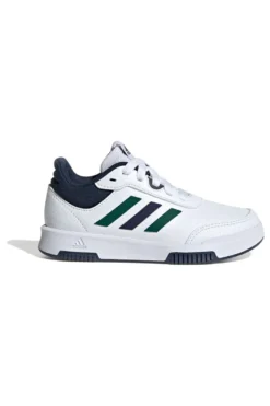 Weiße und blaue Adidas Tensaur Sport 2.0 K-Sneaker