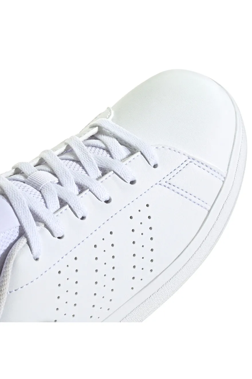Weiße und blaue Sneakers ADIDAS ADVANTAGE BASE 2.0 J