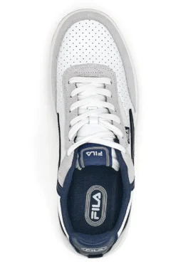 Weiße und blaue Turnschuhe Fila Sevaro S