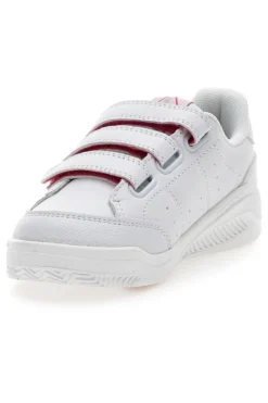 Weiße und rosa Turnschuhe mit Klettverschluss-Rips Joma W Agora Jr 2410