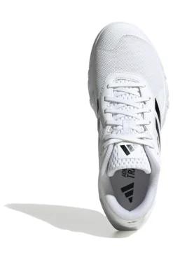Weiße und schwarze Fitnessschuhe Adidas Amplimove Trainer M