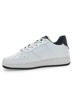 Weiße und schwarze Sneakers mit perforiertem Obermaterial Everlast 713