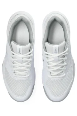 Weiß und Silber Tennisschuhe Asics Gel-Dedicate 8