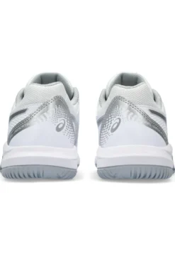 Weiß und Silber Tennisschuhe Asics Gel-Dedicate 8