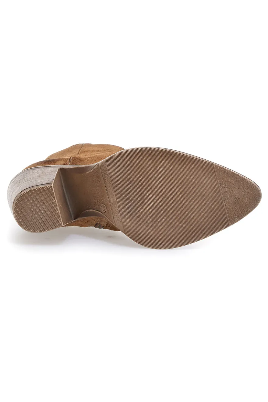 Wüstenstiefel aus echtem Leder mit Absatz Pittarello Love 6326400