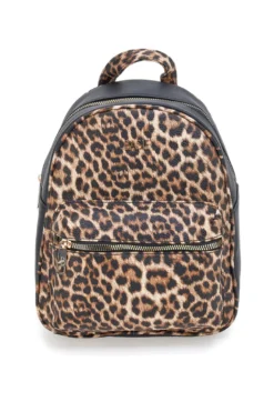 Zaino animalier con dettagli neri Basile BA1271N-MAC