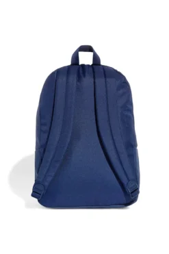 Zaino Blu Navy Minimal con Logo Adidas Classic 3 Bar Logo