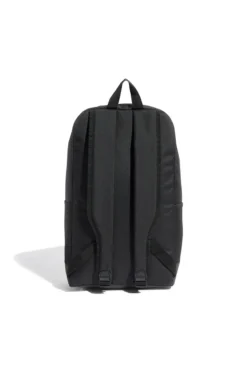 Zaino nero Adidas Linear Backpack con stampa verticale
