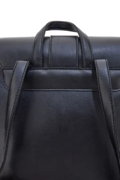 Zaino nero con doppia tasca frontale Guido Vietri K30,365,B016